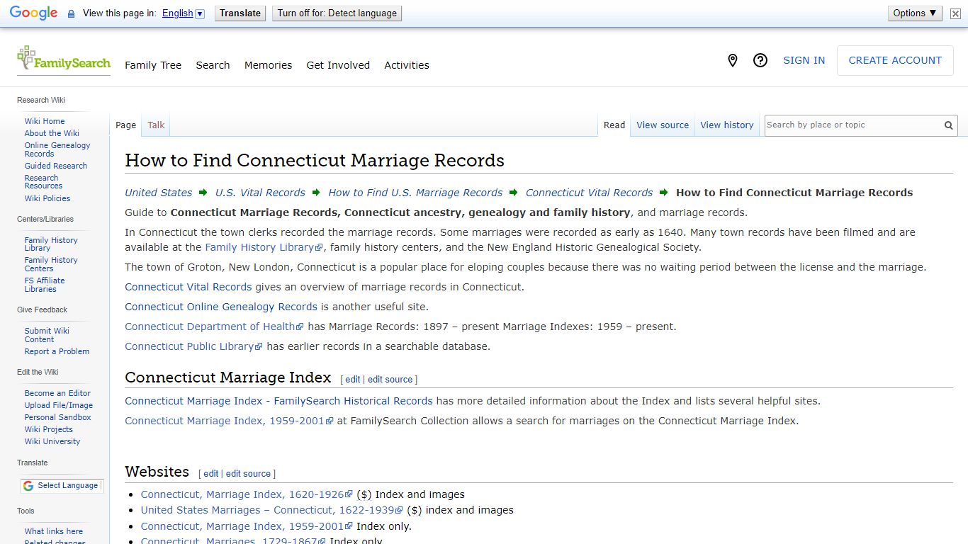 How to Find Connecticut Marriage Records • FamilySearch